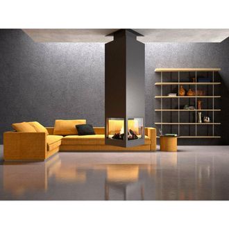 Focgrup Focgrup Chimenea De Le&ntilde;a Central Suspendida Odisea Ch91 14kw