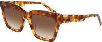 DKNY Womens DK551S-243 DK551S 53 243 Sunglasses - Brown - One Size