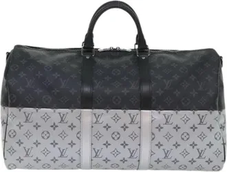 Louis Vuitton Vintage, unisex, Zwart, ONE Size, Pre-owned Keepall Bandouliere