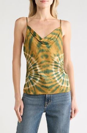 Young Fabulous & Broke Emmet Cowl Neck Satin Camisole in Golden Harvest Spin Wash at Nordstrom Rack, Size X-Small