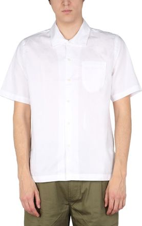 Universal Works White Relaxed Solid Shirt