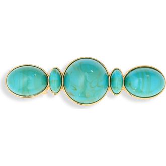 Lele Sadoughi Aventura Barrette in Turquoise at Nordstrom