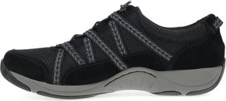 Dansko Womens Harlyn Sneaker In Black Suede