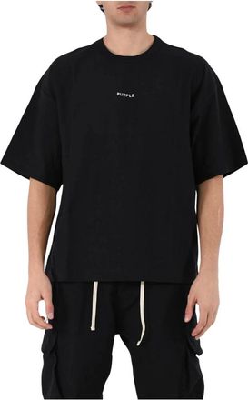 Purple Hombre, Camisetas, Negro, Talla: M