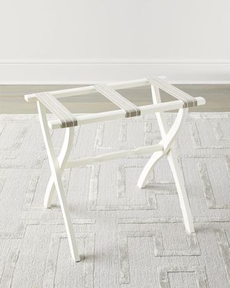 Gate House Furniture Dual Stripe Luggage Rack
