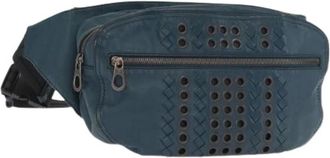Bottega Veneta Pre-owned Belt Bags, female, Blue, Size: ONE SIZE Pre-owned Vintage Body Bag