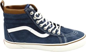 Vans Hoge Top Bergeditie Su&egrave;de Sneaker - Heren - Sneakers - Blauw - 40 1/2 EU - Su&egrave;de - Schoenen