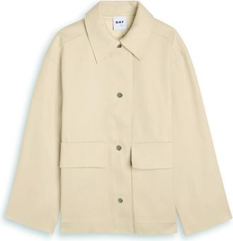 Day Birger Et Mikkelsen Day Birger ET Mikkelsen Harry Twill Jacket - Beige - 42 (UK16 / XL)