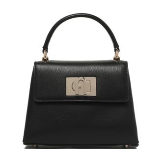 Furla Tassen, Dames, Zwart, ONE Size, Leer, 1927 Mini Top Handle