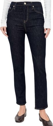 Pistola Denim Bri Ankle High Rise Slim Straight Jean In Nightfall