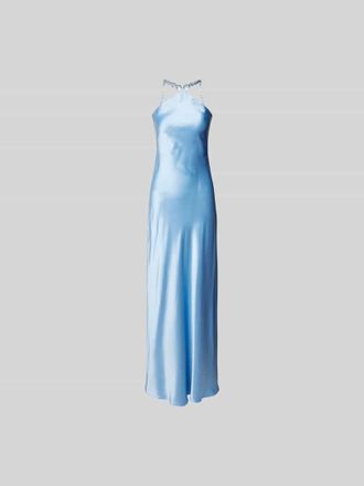 Staud Maxikleid mit Neckholder in Hellblau, Gr&ouml;&szlig;e 34