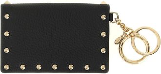 Valentino Garavani Rockstud Card Case - Black