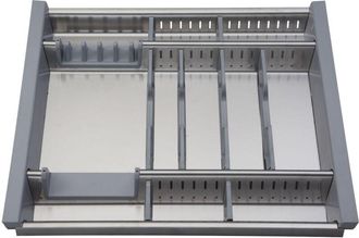 None Elletipi R260/S C10 Porta Posate Auto Adattante da Cassetto Modulo, 60 cm