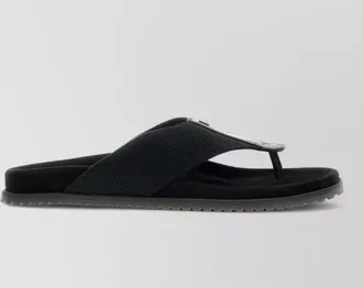 Dolce & Gabbana logo thong sandals