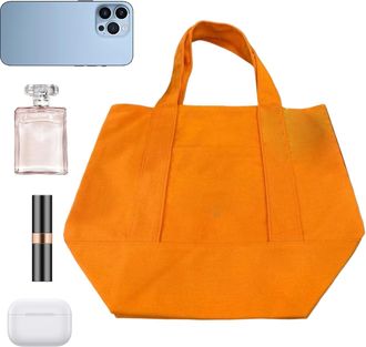 Generic Halloween Canvas Tote Bag - Halloween Trick or Treat Tote Bags - Large Capacity Reusable Goodie Party Favors Candy Carrier for Holiday Travel Outdoor 