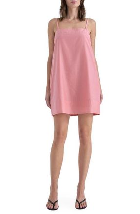 Pistola Denim Misa Sleeveless A-Line Dress in Coral Rose at Nordstrom, Size X-Large