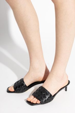 Michael Michael Kors Elyse Heeled Mules, Womens, Black