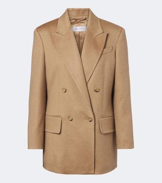 Max Mara Olimpia camel hair blazer