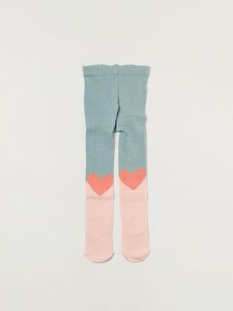 Stella McCartney Collant in cotone stretch con cuori