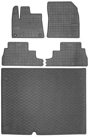 OEM Opel Combo E Life Van Desde 06.2018 Set - Alfombrillas De Goma Para Coche + Alfombrilla Para Maletero