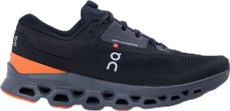 On Mens Cloudstratus 3 Road Running Shoes Eclipse 10 UK