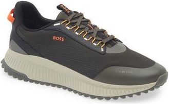 BOSS TTNM Evo Runn Gore-Tex Trainer Sneaker in Charcoal at Nordstrom Rack, Size 12Us / 11Uk