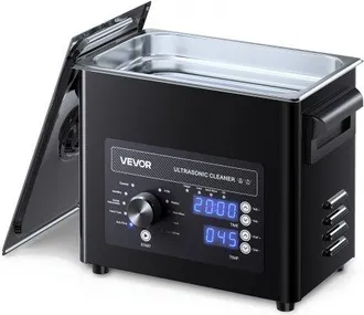 OEM Limpiador Ultras&oacute;nico 3 L, M&aacute;quina De Ultrasonido Para Limpieza Con Control De Perilla, De Acero Inoxidable, Con Cesta Y Bola De Limpieza Para Relojes