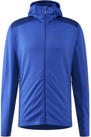 Hagl&ouml;fs L.I.M Mid Multi II Hood Fleecejacke f&uuml;r Herren | blau
