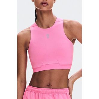 On Train Sports Bra in Bubblegum at Nordstrom, Size X-Small