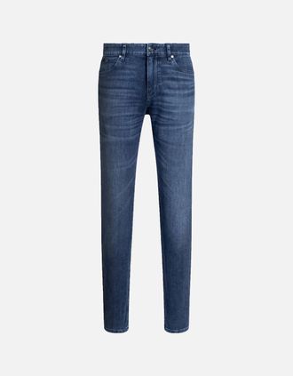 HUGO BOSS Mens Boss C-re.maine Jeans Medium Blue - Size: 38/34