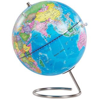 Beliani Beliani - Globo Terr&aacute;queo De Mesa Moderno Giratorio Con Imanes Cartier