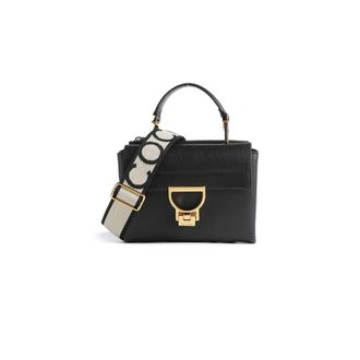 Coccinelle Arlettis Signature Handtas - Dames - Handtassen - Zwart - ONE Size - Leer - Tassen