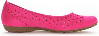 Gabor Ballerinas voor dames - Dames - Ballerinas - Roze - 36 EU - Su&egrave;de - Schoenen
