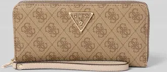 Guess Portemonnaie mit diversen Einsteckf&auml;chern Modell LAUREL in Hellbraun, Gr&ouml;&szlig;e 1