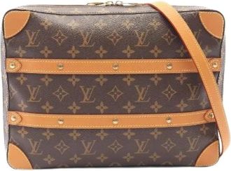 Louis Vuitton Borsa a spalla Soft Trunk Messenger Monogram Pre-owned - - Pre-owned - Uomo - Marrone - ONE SIZE