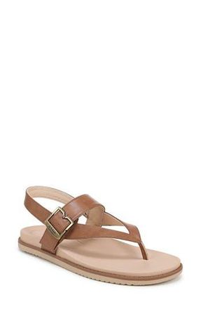 Dr. Scholls So Chill Sandal in Honey Brown Faux Leather at Nordstrom Rack, Size 8.5