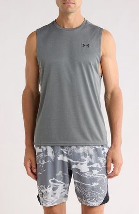 Under Armour Velocity Muscle Tank in Pitch Gray Light at Nordstrom Rack, Size Medium