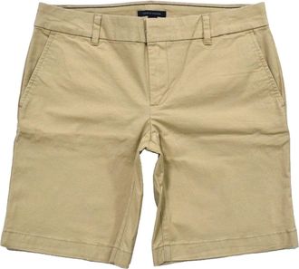 Tommy Hilfiger Womens Hollywood 9 Chino Short-Solid
