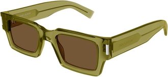 Saint Laurent unisex, Accessoires, Groen, Maat: 50 MM Nylon