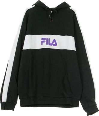Fila Lichtgewicht Zwart/Wit Heren Hoodie - Heren - Hoodies - Zwart - XL - Hoodies & sweatvesten