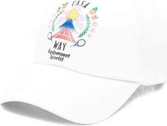 Casablanca Casa Way Mountain Embroidered Cap