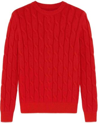 Jacob Cohen Hombre, Jerseys, Rojo, Talla: XL