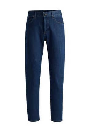 HUGO BOSS Mens H-re.maine Jeans Bright Blue Cotton - Size 34W/30L