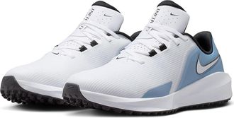 Nike Infinity G Next Nature Mens Shoes White/Metallic Silver/Work Blue : 11.5 D - Medium, Textile