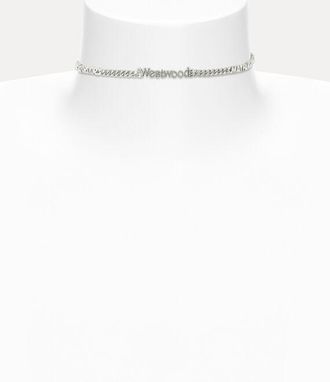 Vivienne Westwood Millicent Choker Silver Women