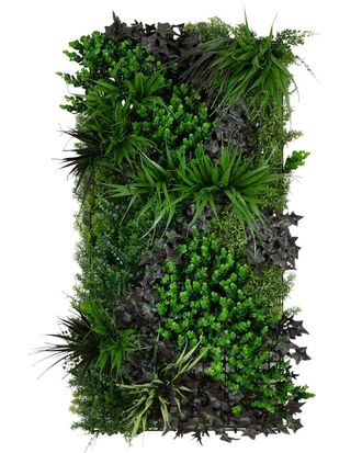 Nearly Natural Indoor/Outdoor Uv-Resistant Borneo Jungle Artificial Living Wall Panel