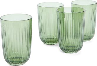 K&auml;hler Hammersh&oslash;i Set of 4 Tumblers in Green at Nordstrom