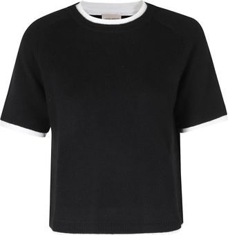 Semicouture Donna, Top, Nero, M, new