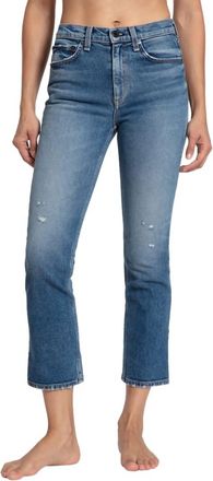 ASKK NY Mid Rise Straight Jeans In Marina