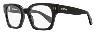 Off-white Unisex Style 7U Eyeglasses OERJ07U 1000 Black 50mm
